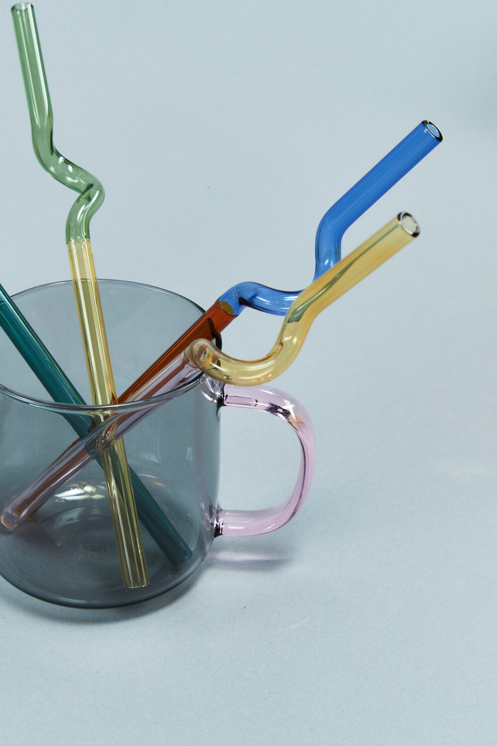 HAY Borosilicate krus, grå - sæt af to - Bahne